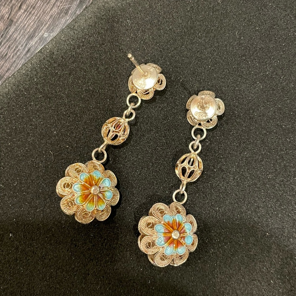 Vintage Silver Earrings